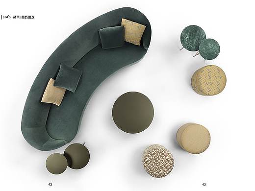 郝蒂户型沙发，沙发也可以是这样的