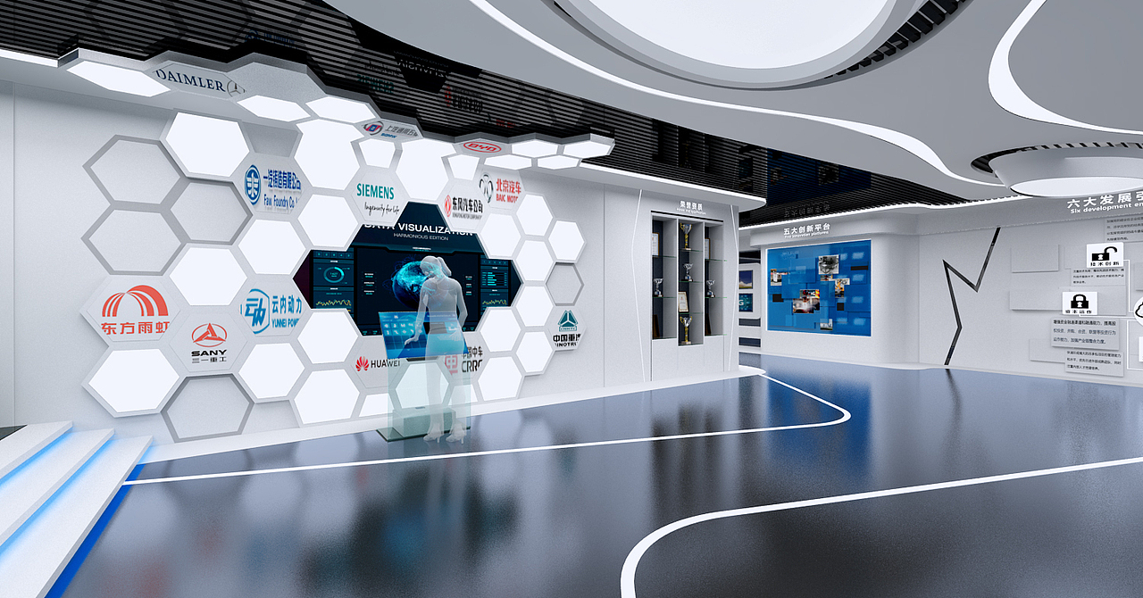 中南智能展厅（图ZMjY5NTU2MzI0） - 建筑/空间 - 站酷设计师Z188213849原创素材 - 站酷ZCOOL