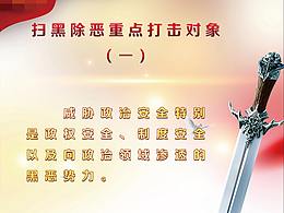 扫黑除恶重点打击类型