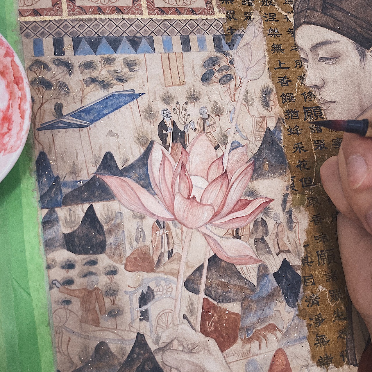【敦煌供养人】北周-《和》(图ZMjYwOTg5MDAw) - 艺术插画 - 站酷设计师曹狗剩原创素材 - 站酷ZCOOL