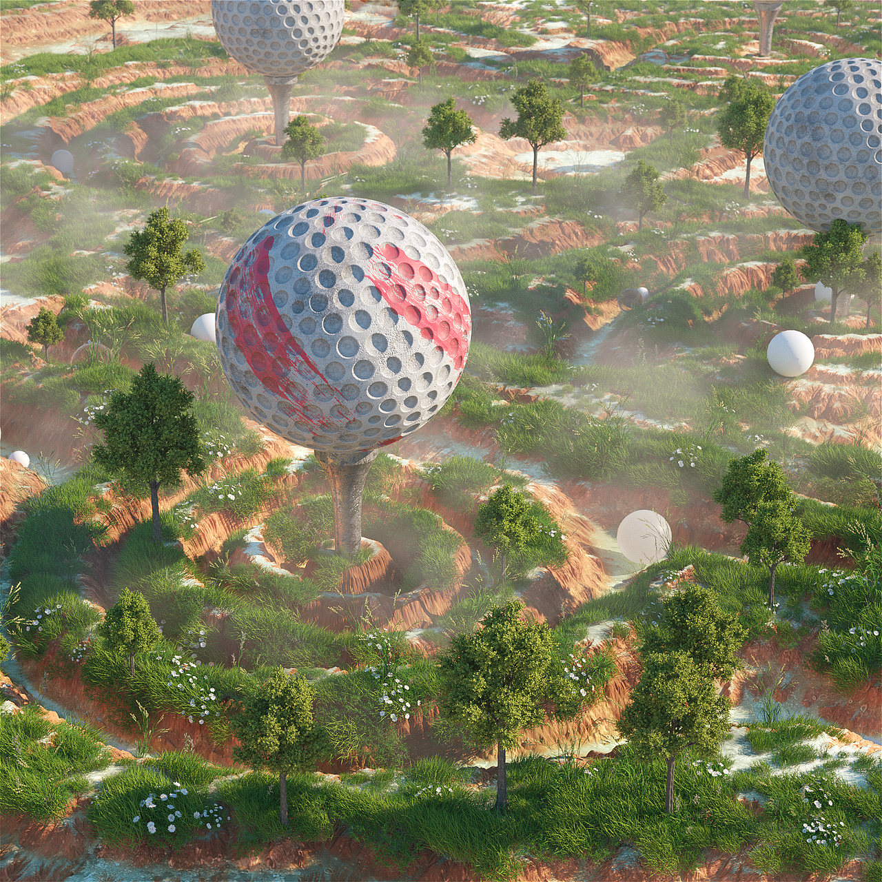 C4D_everydays render-- June 2017