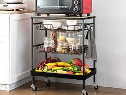 帶輪多功能置物架詳情頁