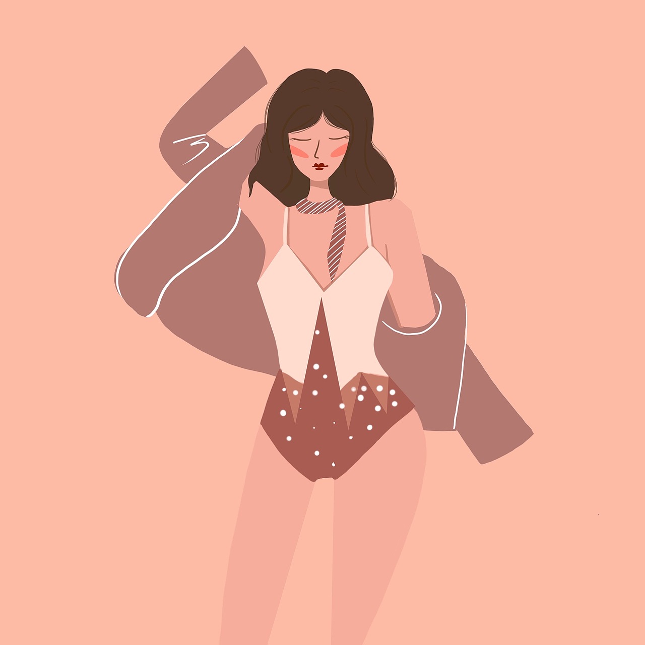 女孩子家家的就是要高贵