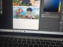 《借东西的小人》半成品