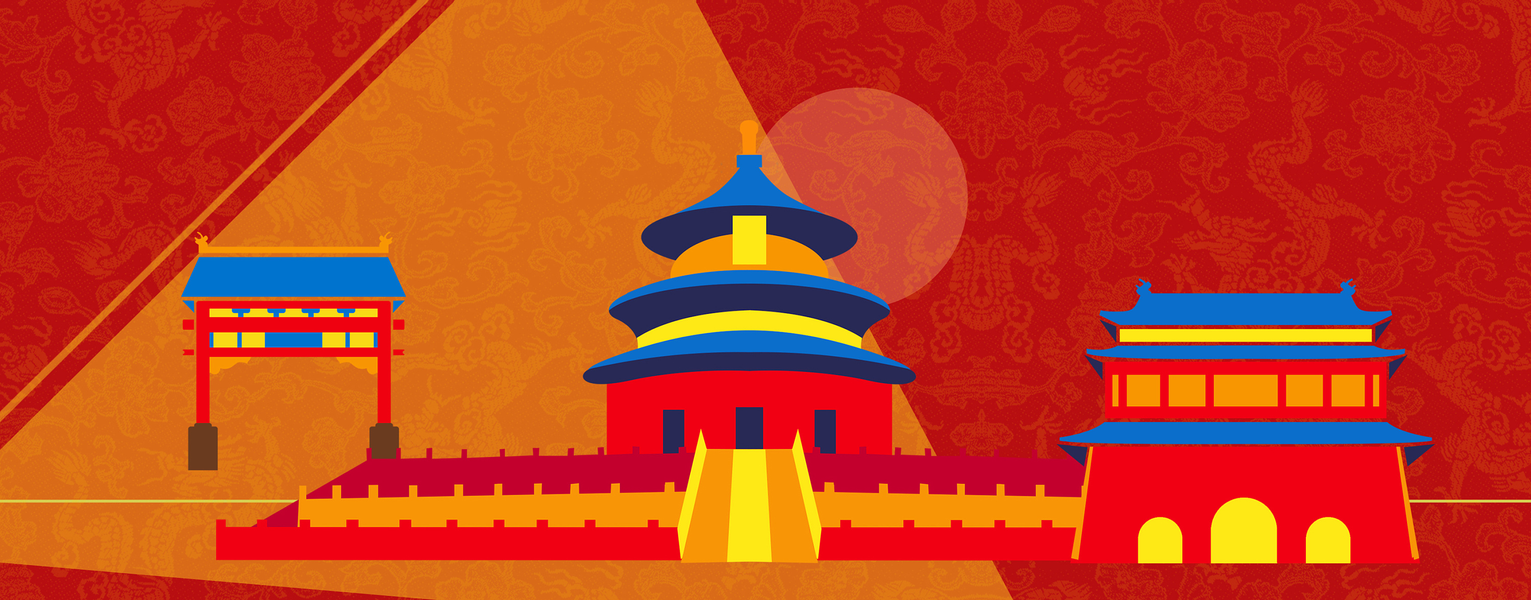 北京东城旅游委微博背景图