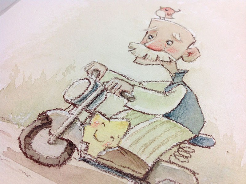 买星星（图ZMTk1MjUxMzY=） - 儿童插画 - 站酷设计师世良插画原创素材 - 站酷ZCOOL