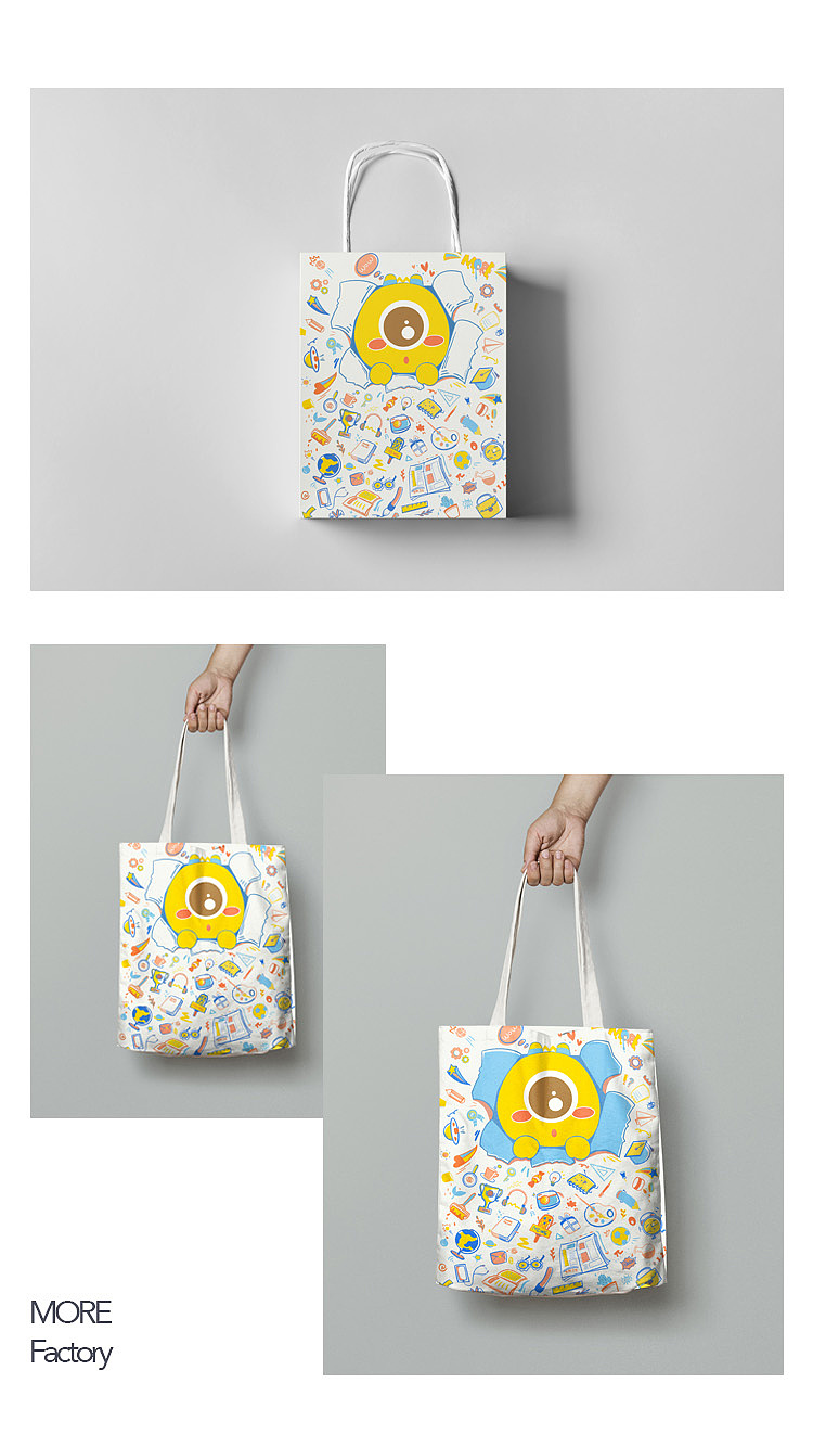 doddle手提袋插画