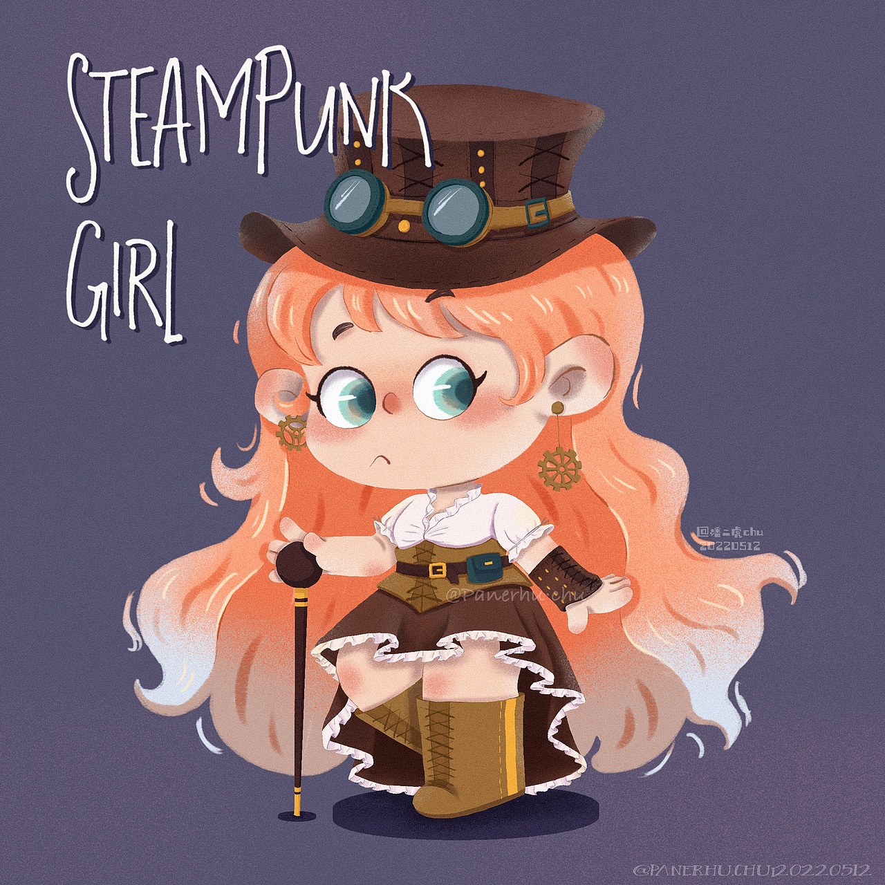 暗黑小可爱们（图ZMzI4MzAyNTc2） - 儿童插画 - 站酷设计师潘二虎chu原创素材 - 站酷ZCOOL