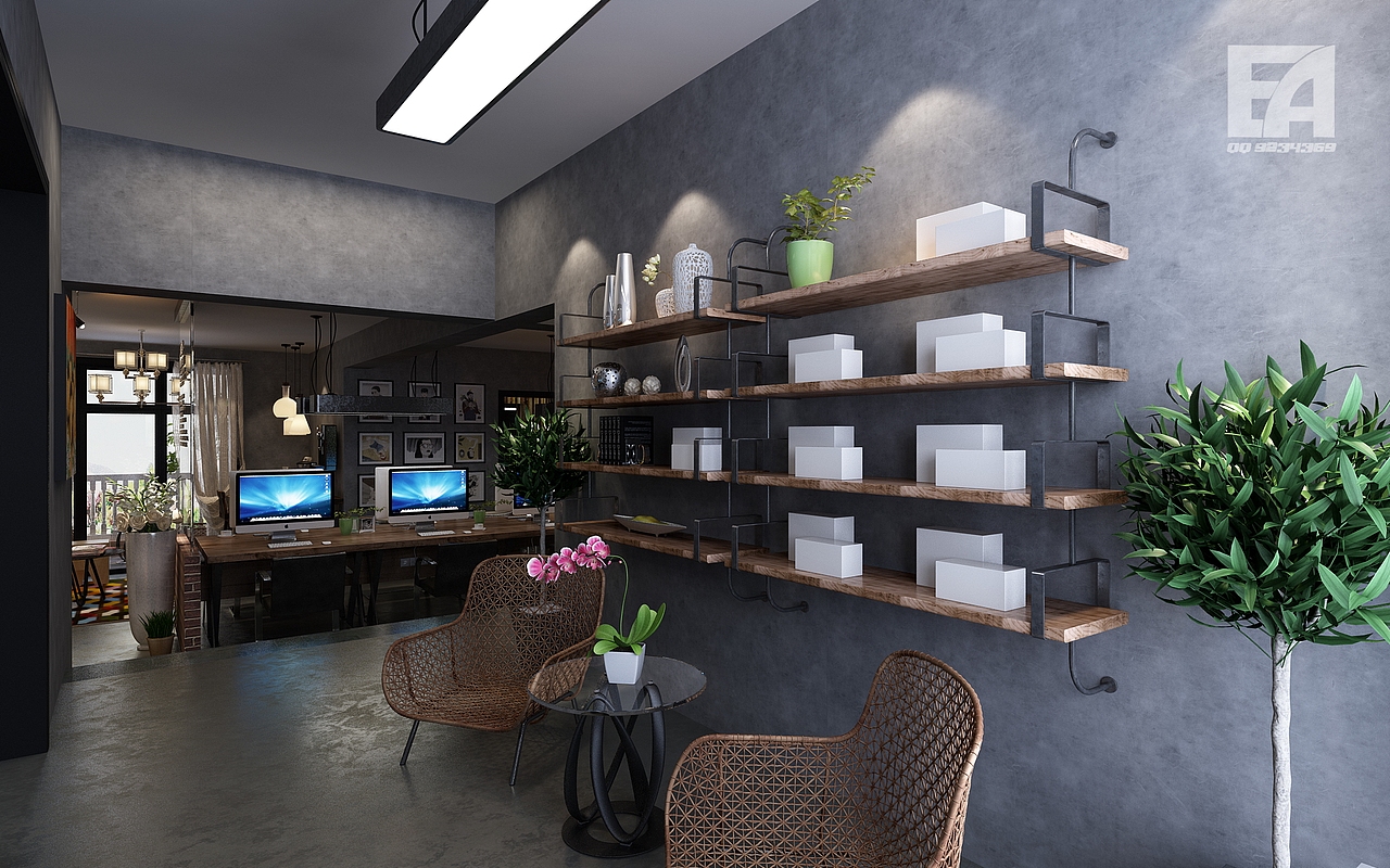 loft风格一套工作室|空间|家装设计|delde_原创作品-站酷zcool