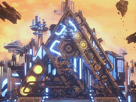 机械未来海报（个人主页-ZNTAxMzYzMDA=） - 场景 - 站酷设计师章鱼Octopoda原创素材 - 站酷ZCOOL