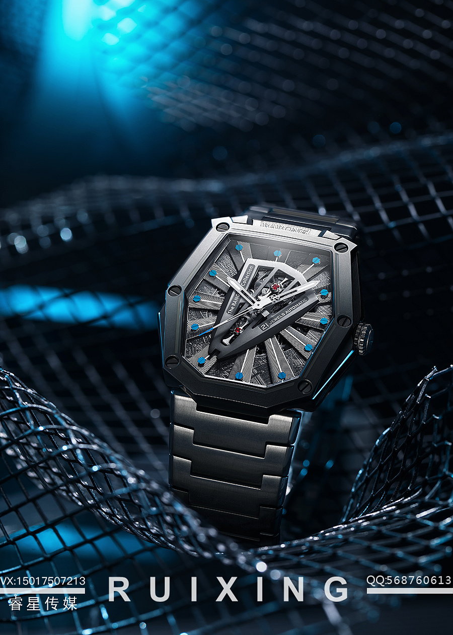 手表拍摄 男表创意图 手表场景图|摄影|产品摄影|睿星传媒 - 原创作品