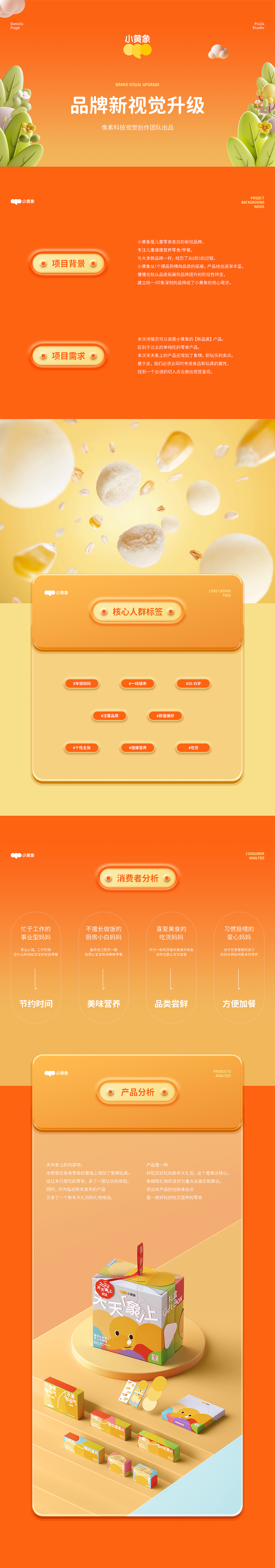 像素✖小黄象 电商品牌详情页新视觉升级（图ZMjgyNDE4MjQw） - 电商 - 站酷设计师像素品牌咨询原创素材 - 站酷ZCOOL