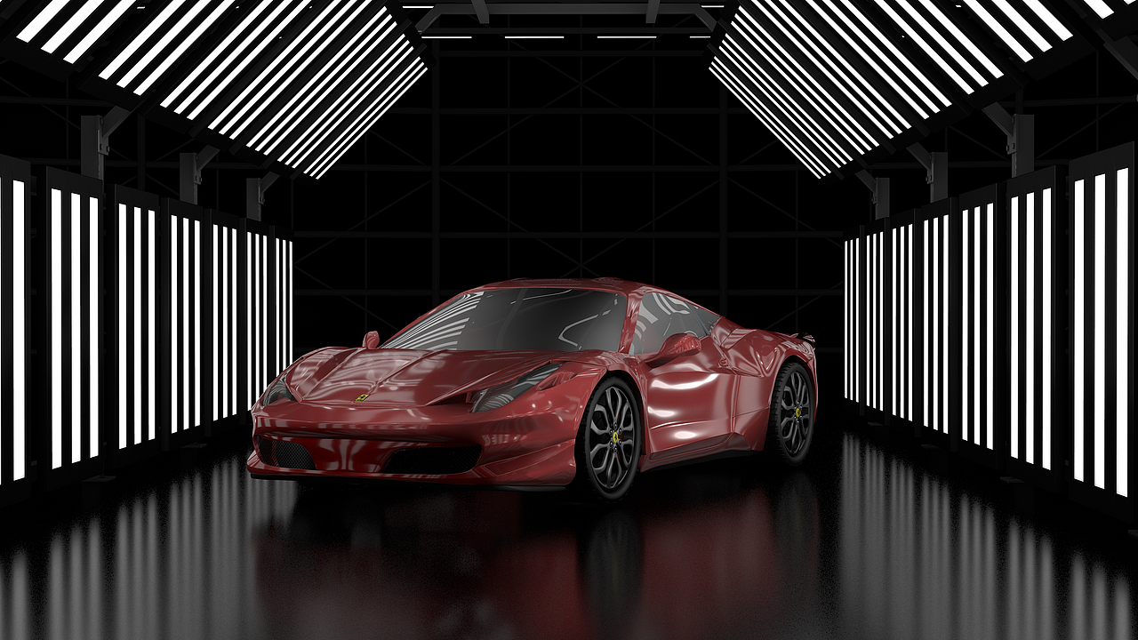 C4D汽车建模（图ZMTYzOTI1Njgw） - 机械/交通 - 站酷设计师小賢_原创素材 - 站酷ZCOOL