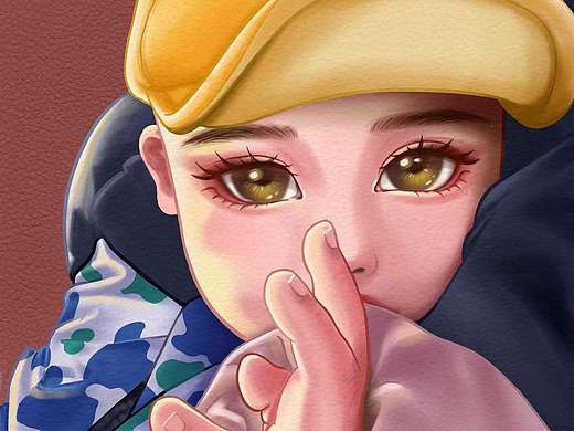 抠鼻小子（个人主页-ZNTU1MjE0MTY=） - 新锐潮流插画 - 站酷设计师小蝴蝶1原创素材 - 站酷ZCOOL