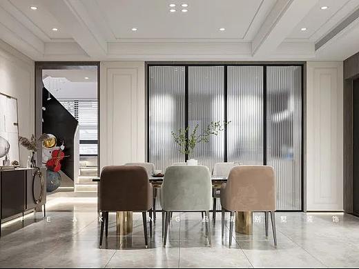 别墅装修 | 180m²现代轻奢风格案例赏析