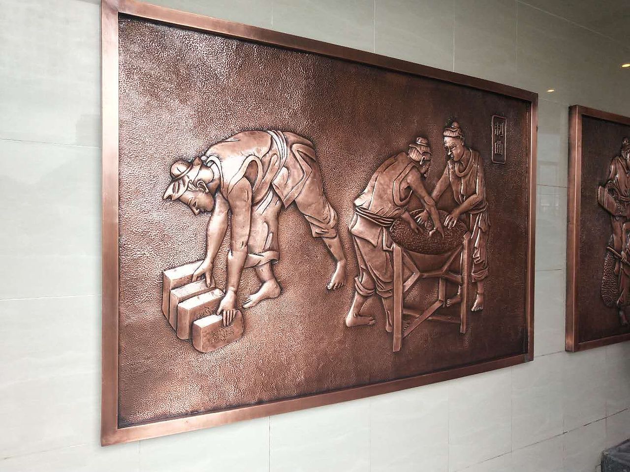 浮雕设计制作泸州老窖国窖1573酿造工艺