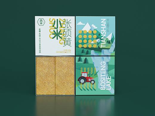 DESIGN-V |  天山小米张硕黄包装升级