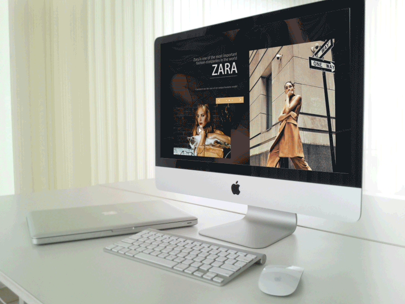 ZARA - WEB DESIGN（图ZMTQ5NzI4NzI0） - 电商 - 站酷设计师阿洙原创素材 - 站酷ZCOOL