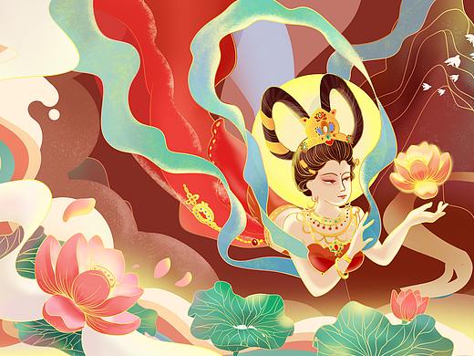 鹿报平安（个人主页-ZNTc0MDM0NDA=） - 图案 - 站酷设计师poxue原创素材 - 站酷ZCOOL