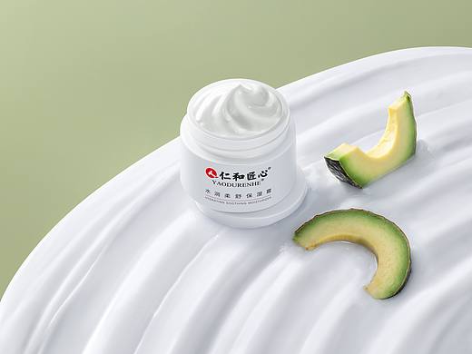 产品拍摄-仁和匠心水润柔舒保湿霜