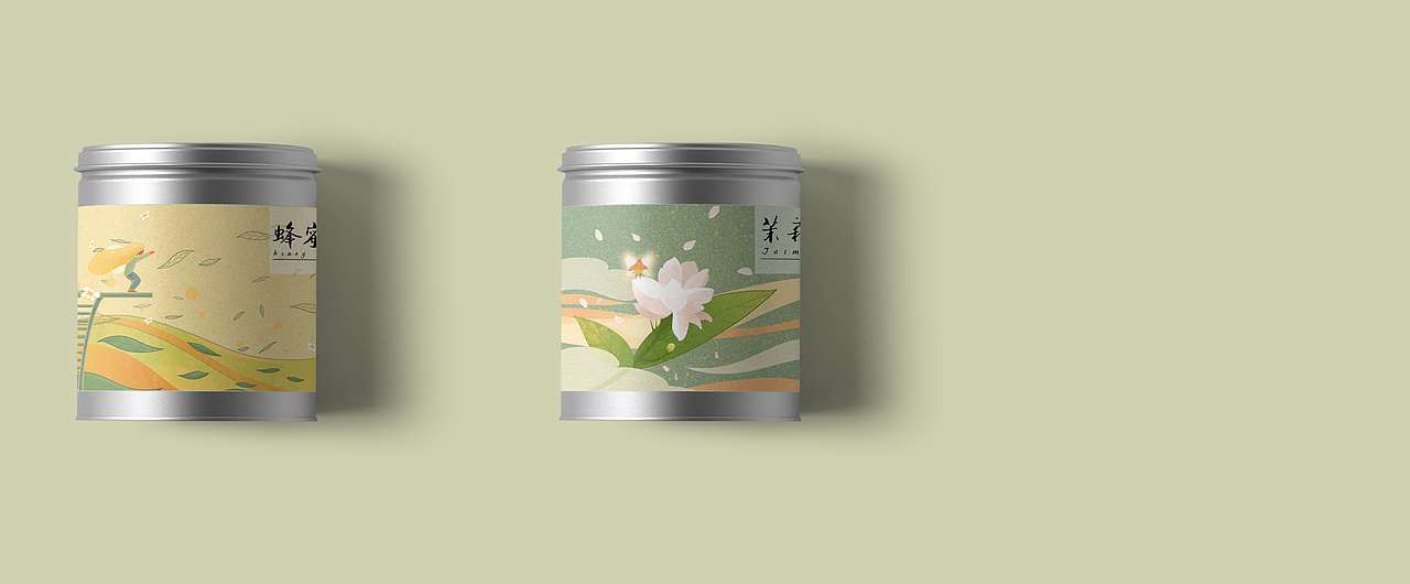 茶饮 | 品牌插画设计