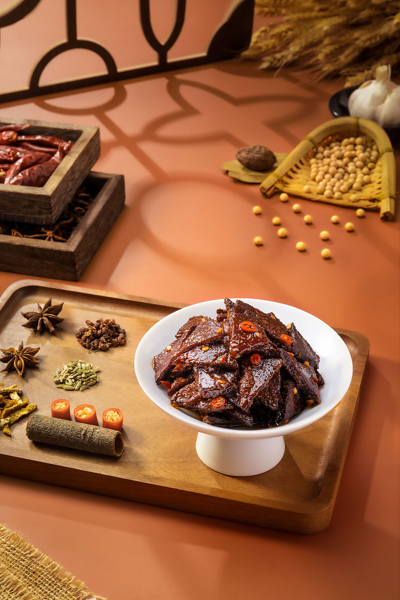 食品摄影 | 全享吃酱干