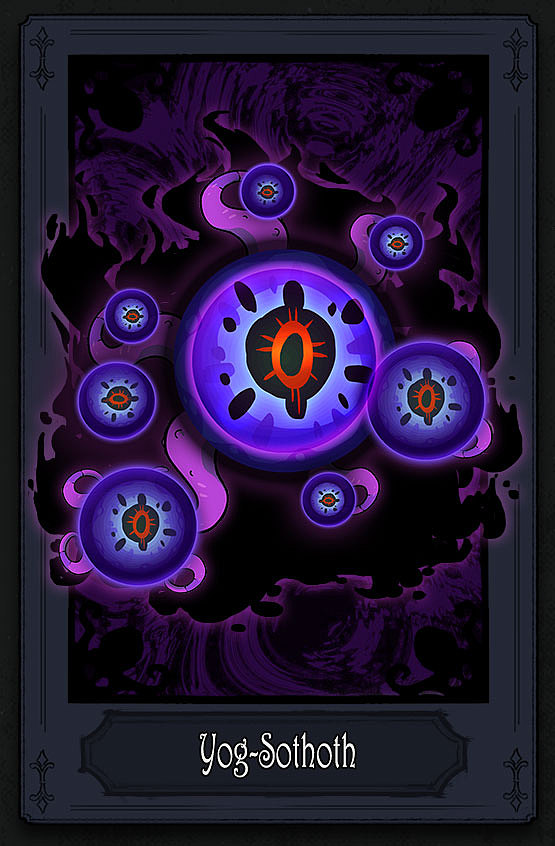 q版克苏鲁卡牌阿卡姆档案原创