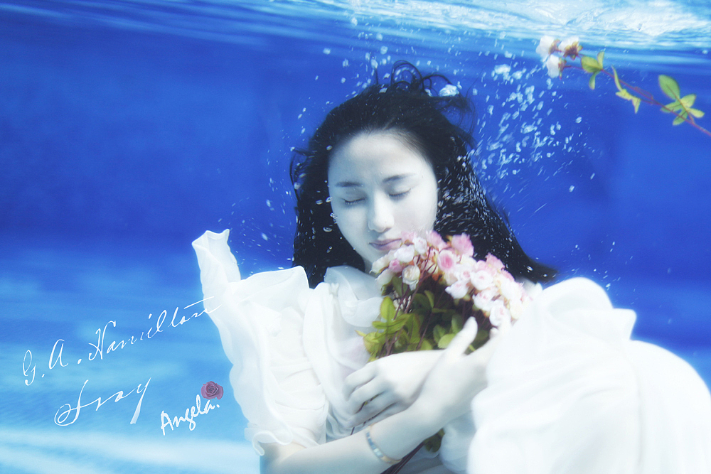 水下人像-----《海的女儿》（图ZMzYzOTg5MTY=） - 人像摄影 - 站酷设计师天蓝2009原创素材 - 站酷ZCOOL