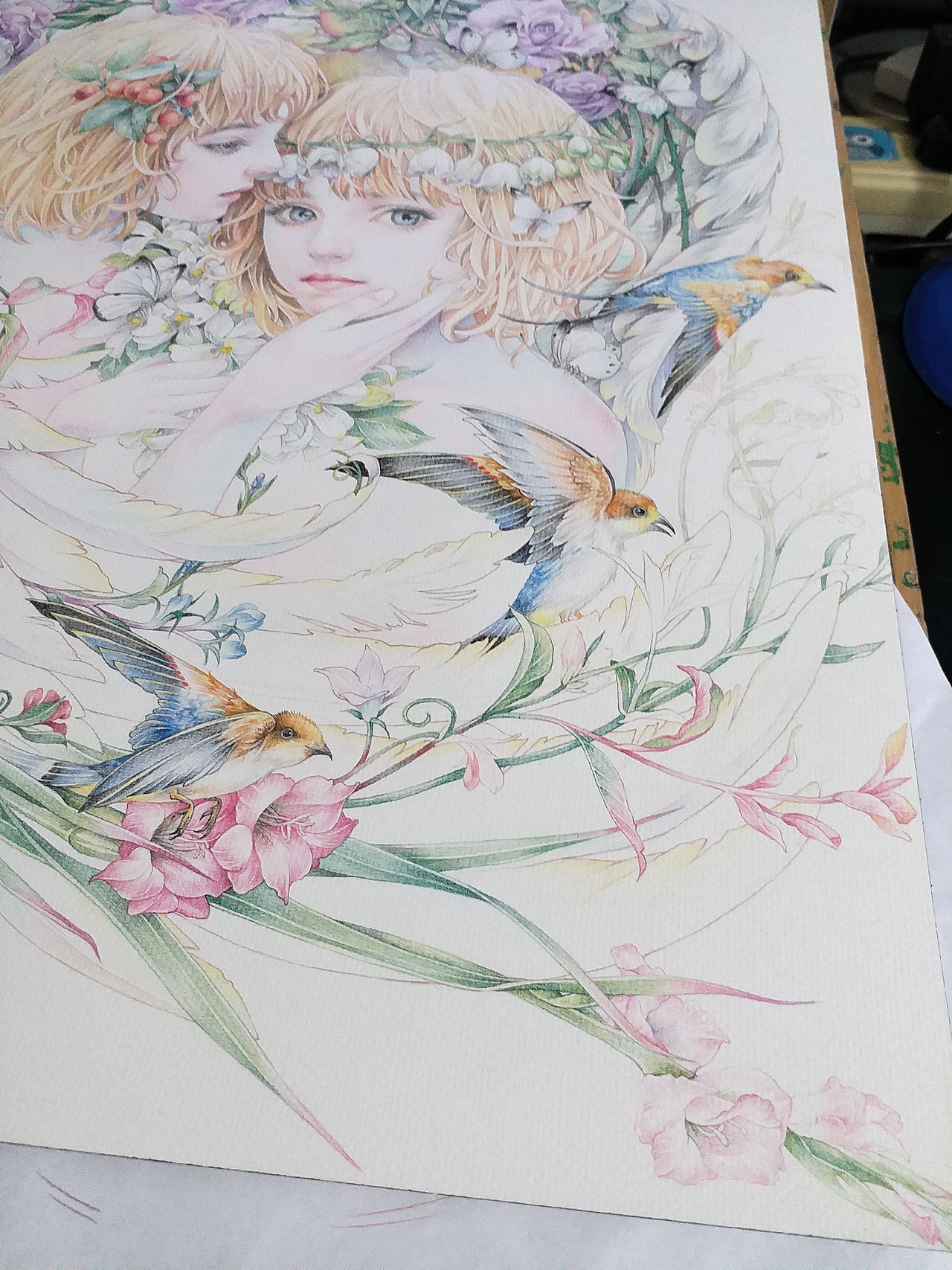 十二星座——双子座（图ZOTMwNDE2Njg=） - 绘画 - 站酷设计师kekebaby原创素材 - 站酷ZCOOL