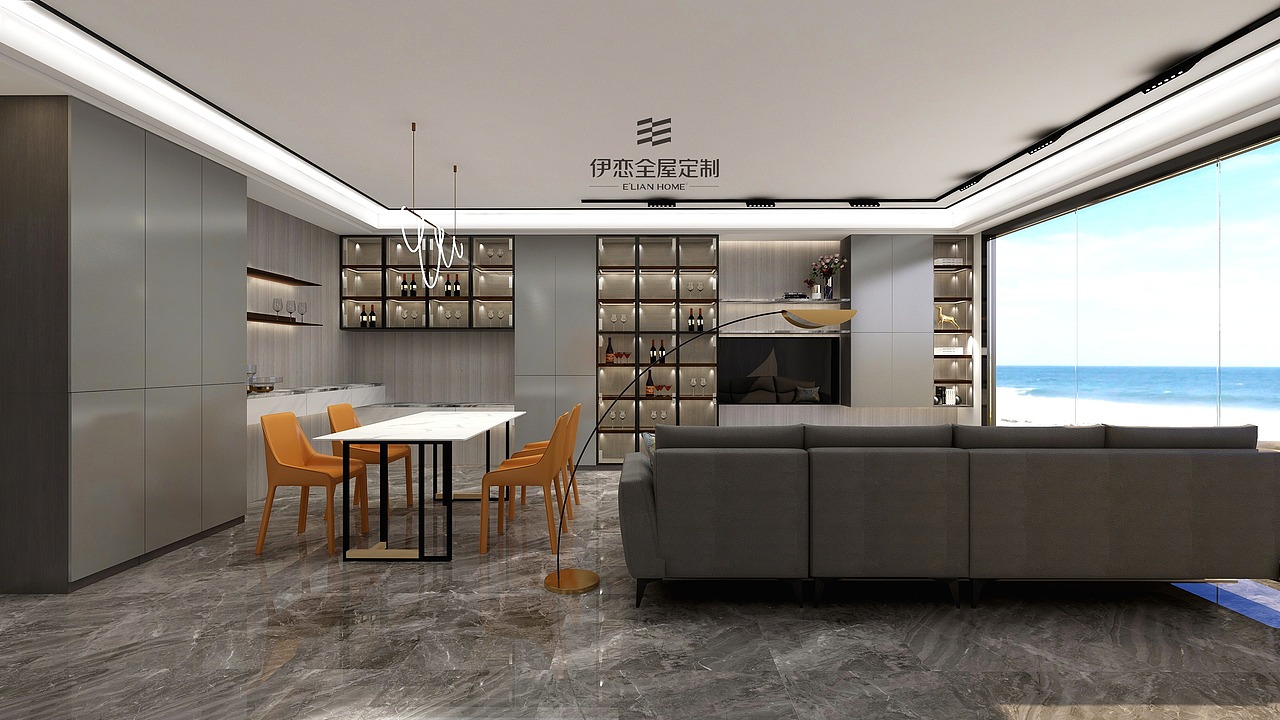 伊念全屋参赛设计稿（图ZMjU0MzM1NjU2） - 家装设计 - 站酷设计师斯之如狂原创素材 - 站酷ZCOOL