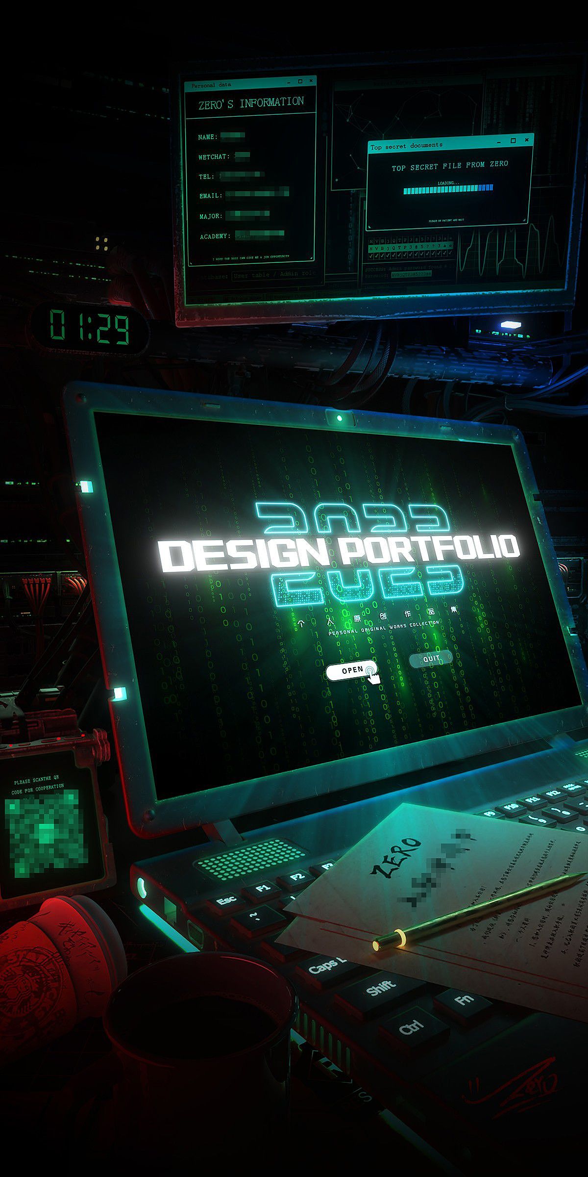 2023年部分夜店作品（图ZMzY5NDk3MzI4） - 海报 - 站酷设计师我才是ZERO原创素材 - 站酷ZCOOL