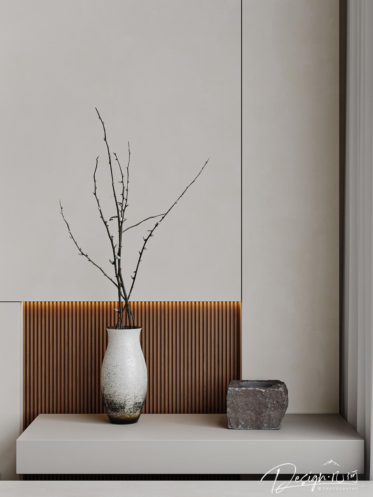 几何空间视觉表现 | 天玺湾中古风客餐厅(日景篇)