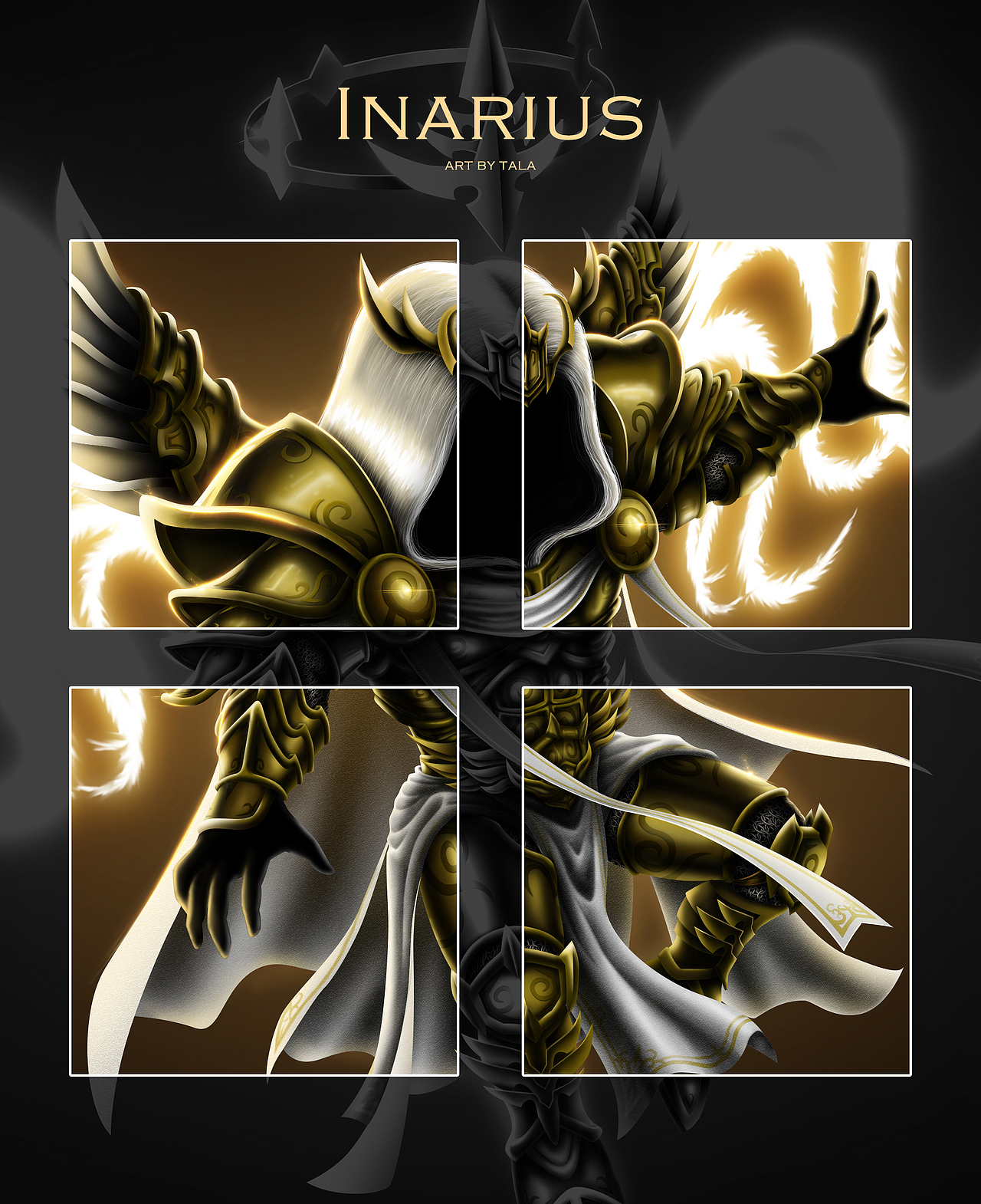 Diablo系列天使同人插画