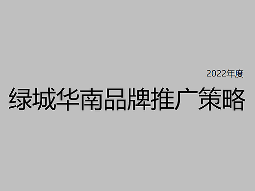 2022绿城华南品牌年度推广策划案-220P
