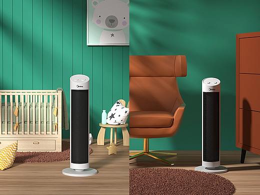 「 ledoor乐道」家用立式取暖器详情页