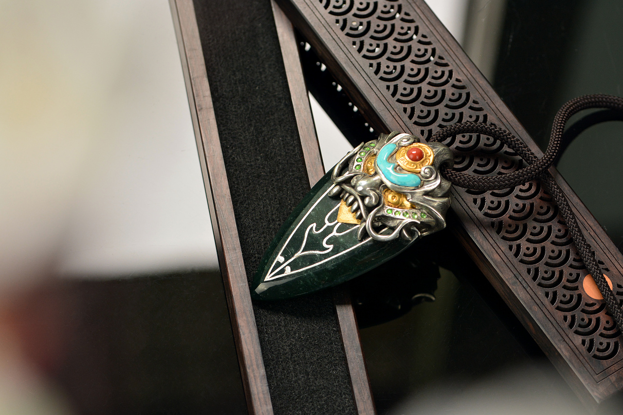 设计师作品|刑天盾吊坠