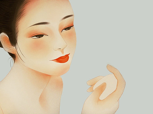 洗澡女孩