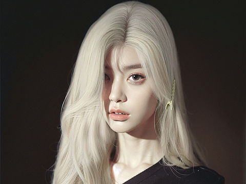 AI模特假发类目