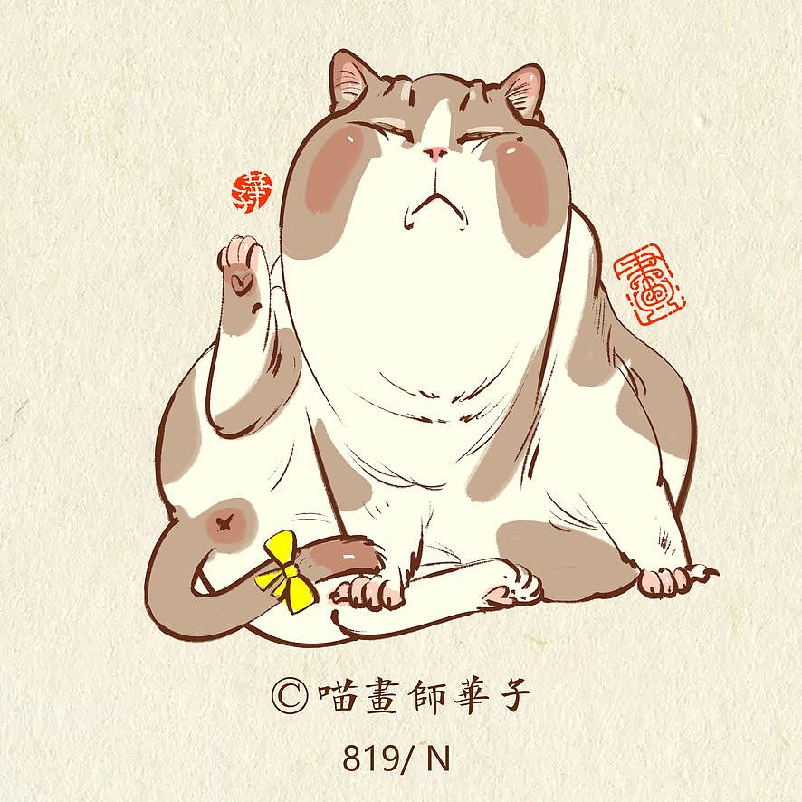 画猫的第三季150天,837天的画猫纪录