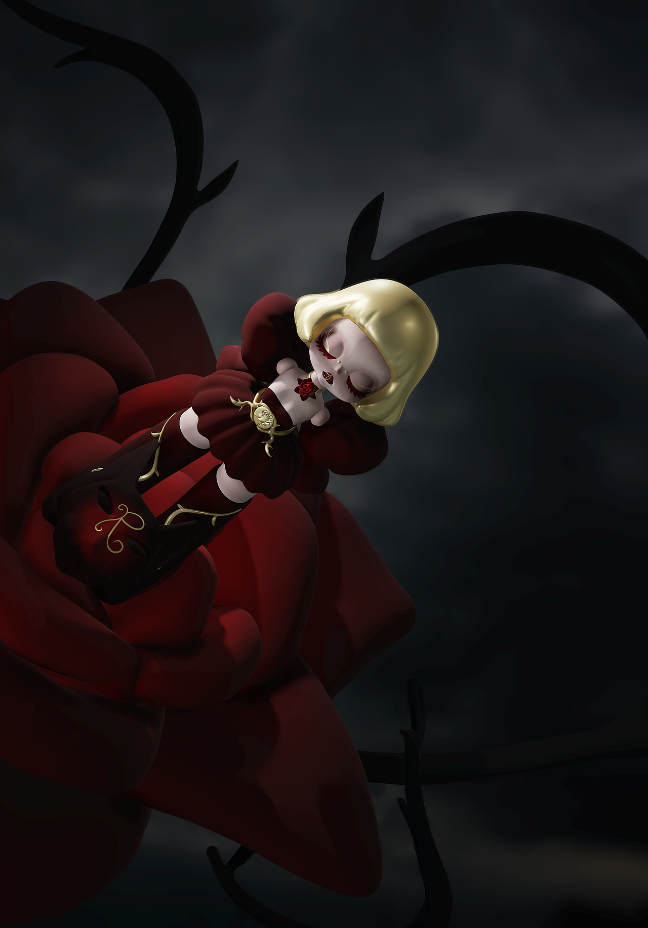 潮玩rosekiller女爵（图ZMjgxOTQyNjAw） - 手办/模玩 - 站酷设计师evil孵化师原创素材 - 站酷ZCOOL