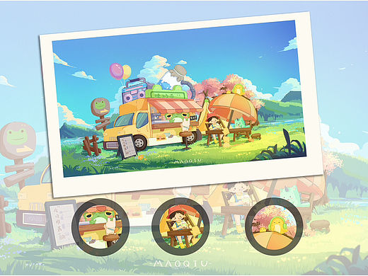 旅途在继续～（个人主页-ZNjUwODU2MTI=） - 商业插画 - 站酷设计师喝拿铁的毛球原创素材 - 站酷ZCOOL