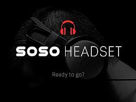 【SOSO】 HEADSET 耳机（个人主页-ZMzEyNjcwNzY=） - 宣传物料 - 站酷设计师Mrs彭小胖原创素材 - 站酷ZCOOL