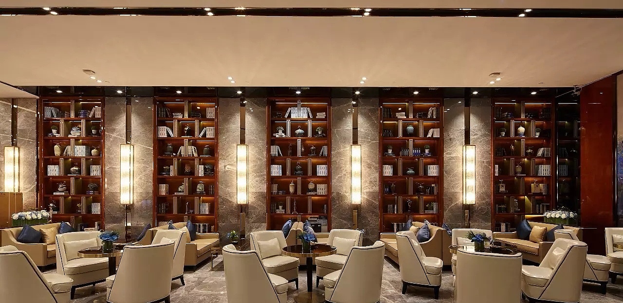 【美致软装作品】岳府公园邸售楼部