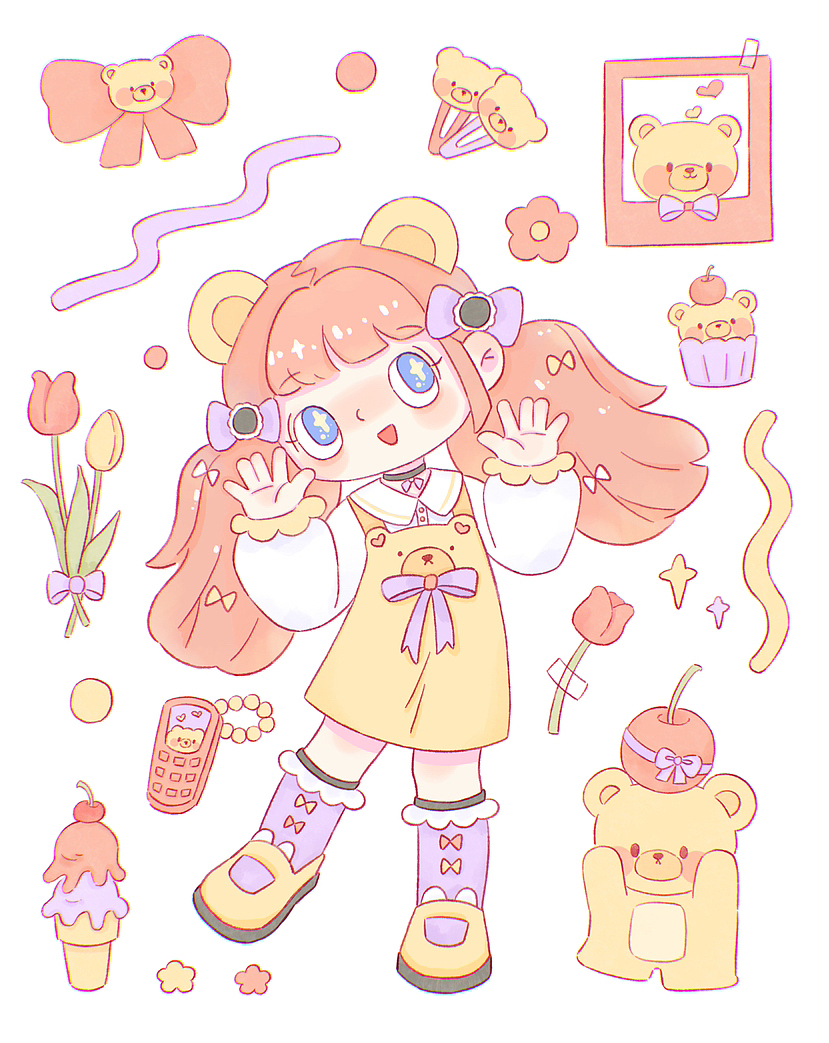 萌系三头身小可爱