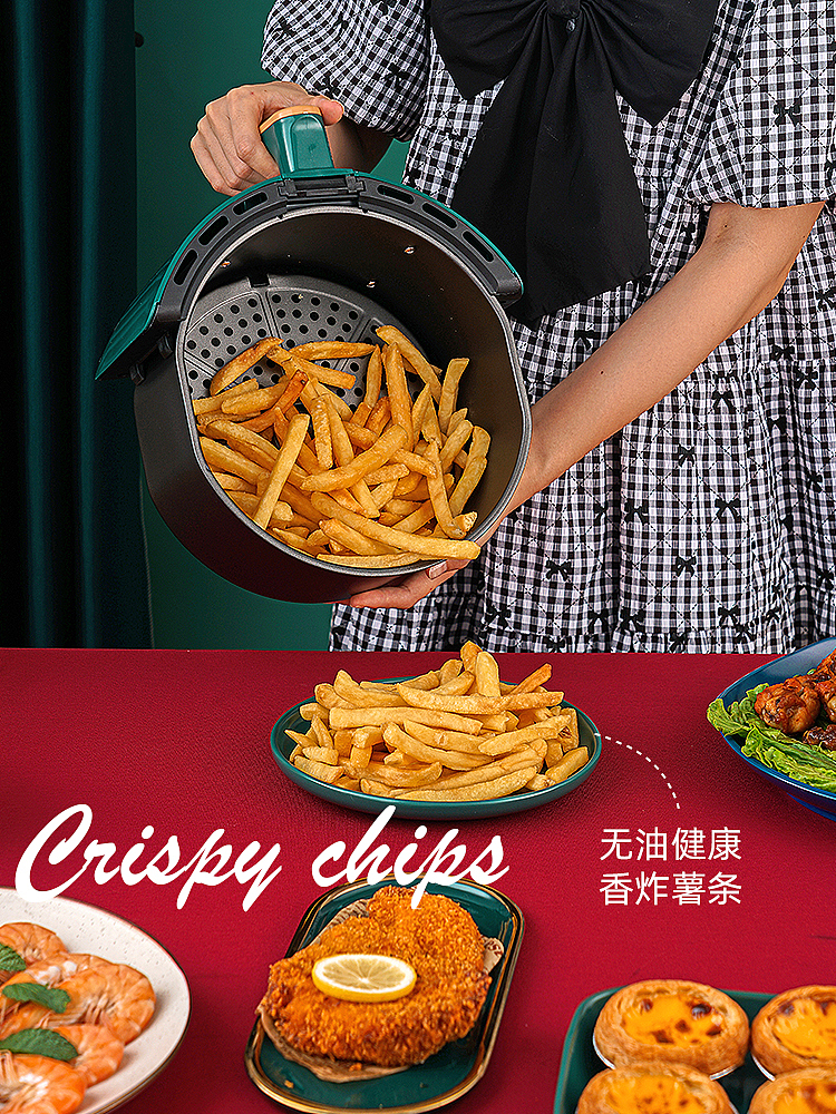 何大厨空气炸锅,产品拍摄,美食拍摄,原创设计