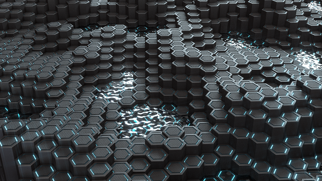 矩阵|三维|场景|learyivang_原创作品-站酷zcool