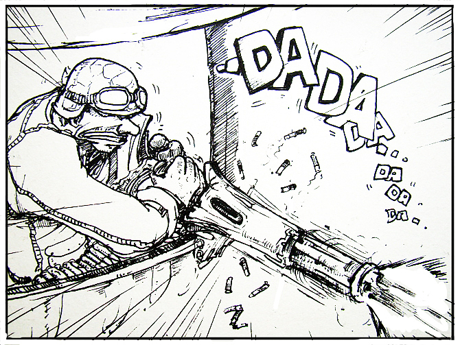 漫画《核战》（图ZMTE3MzI4ODQ=） - 中/长篇漫画 - 站酷设计师Edwarde_Liu原创素材 - 站酷ZCOOL