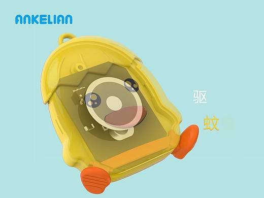 超声波驱蚊器三维制作