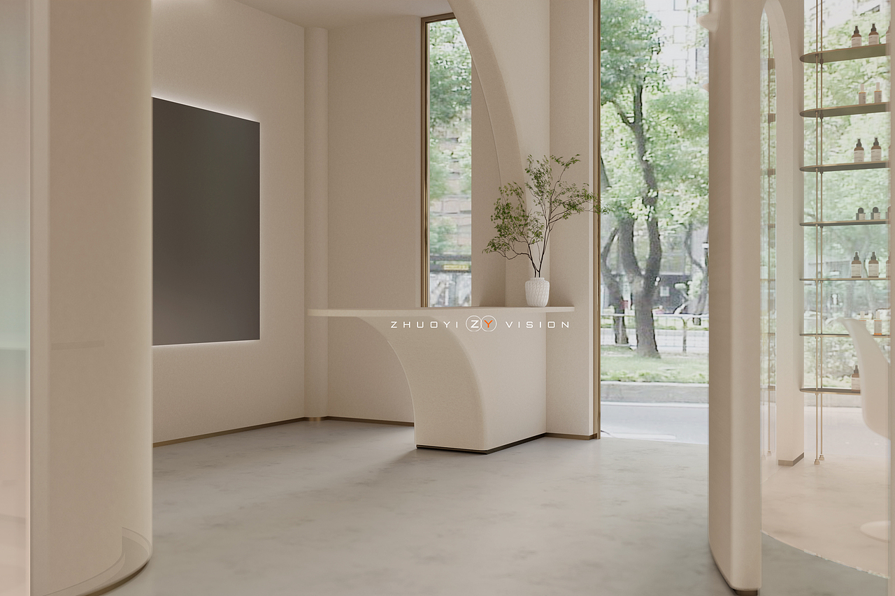 美容院设计表现（图ZMjg0MTc4MjEy） - 商业空间设计 - 站酷设计师硺艺数字表现原创素材 - 站酷ZCOOL