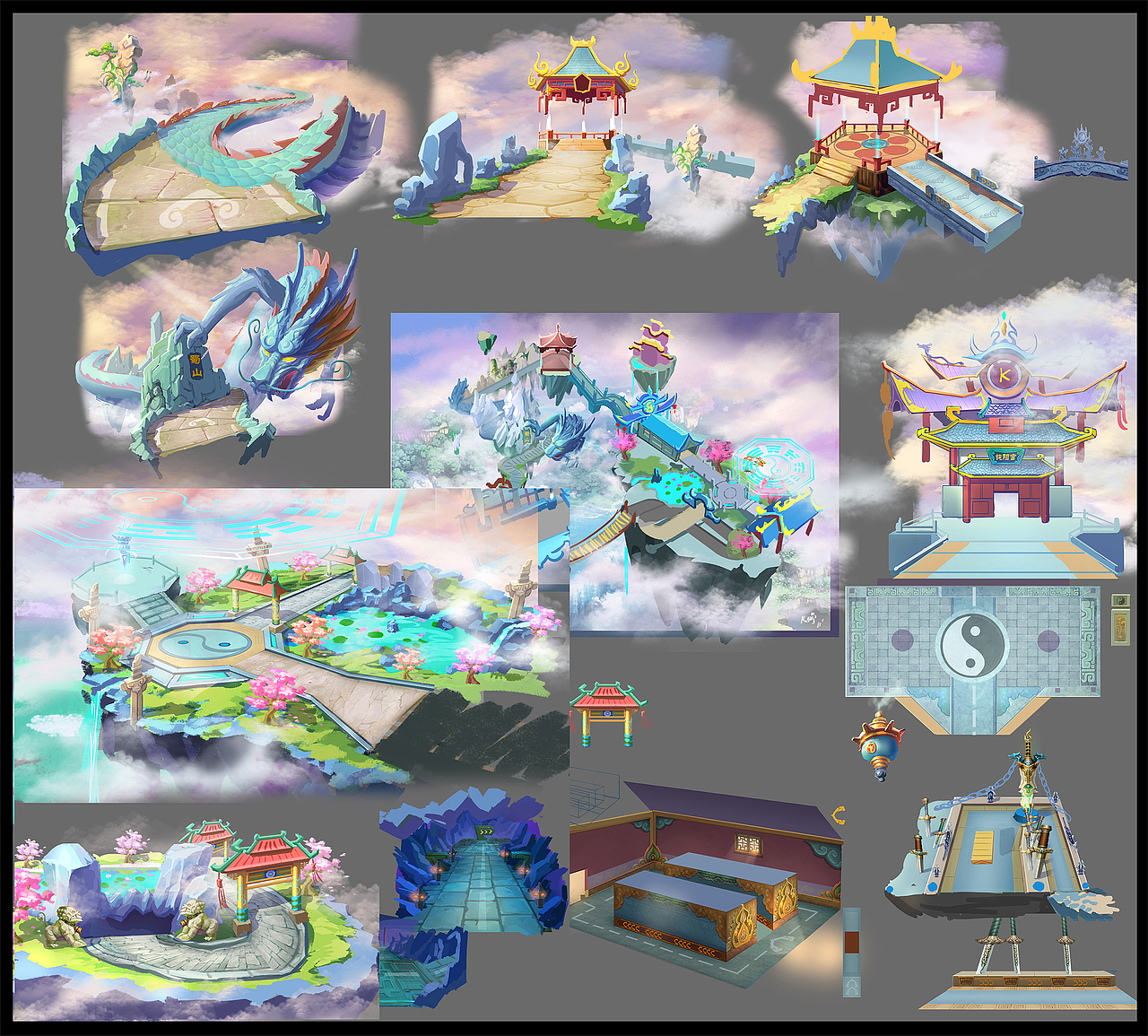 两年前的一些赛道概念设计（图ZMTIzNjM1MDAw） - 游戏原画 - 站酷设计师WAKKK原创素材 - 站酷ZCOOL